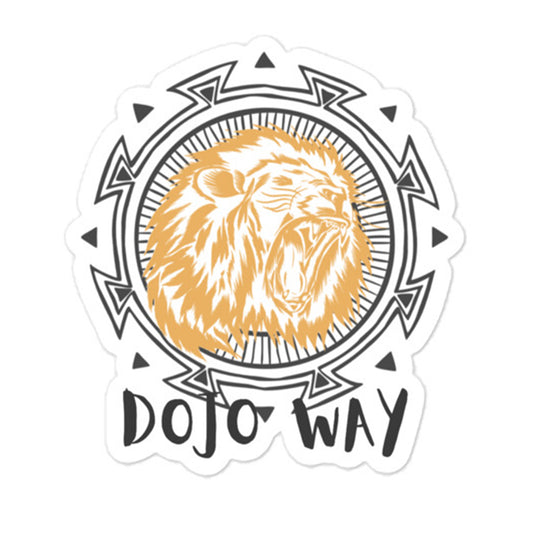 DOJO Way - Lion Sticker