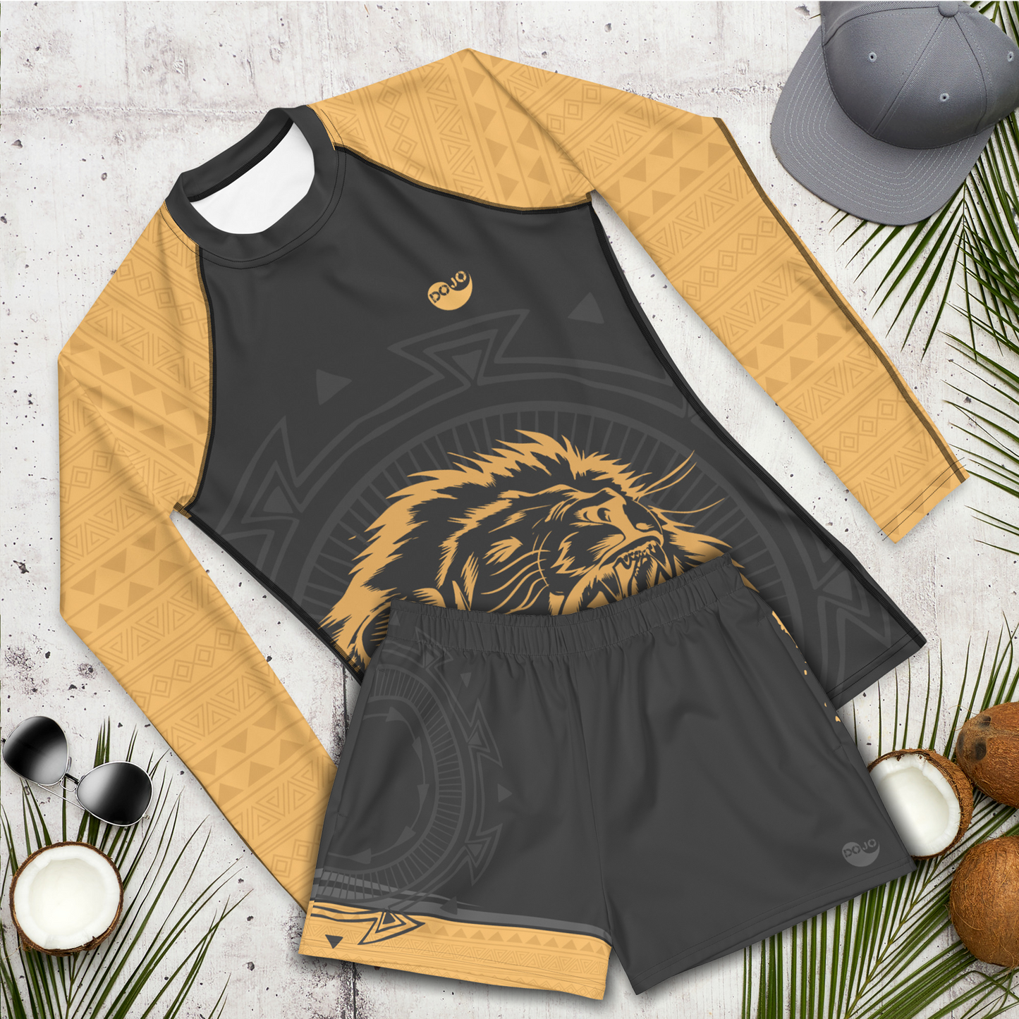 DOJO Yin - Lion Rash Guard