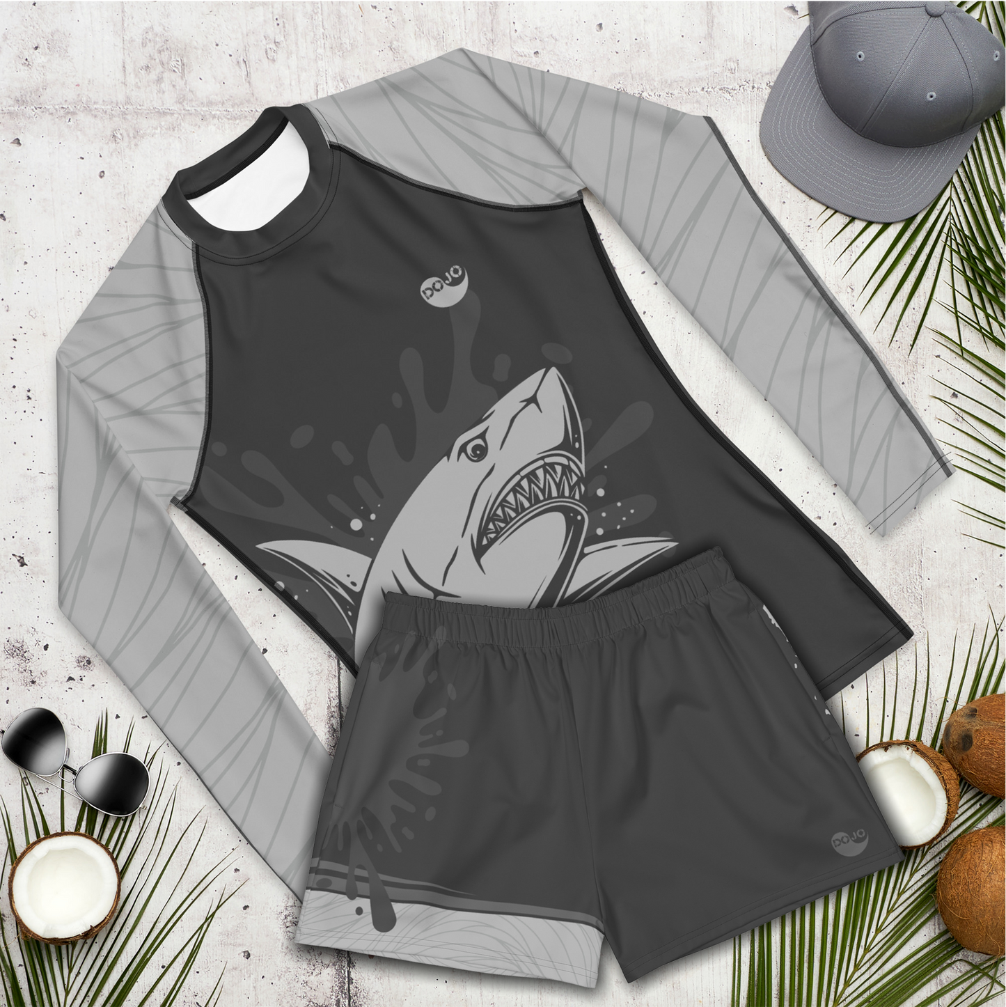 DOJO Yin - Shark Rash Guard