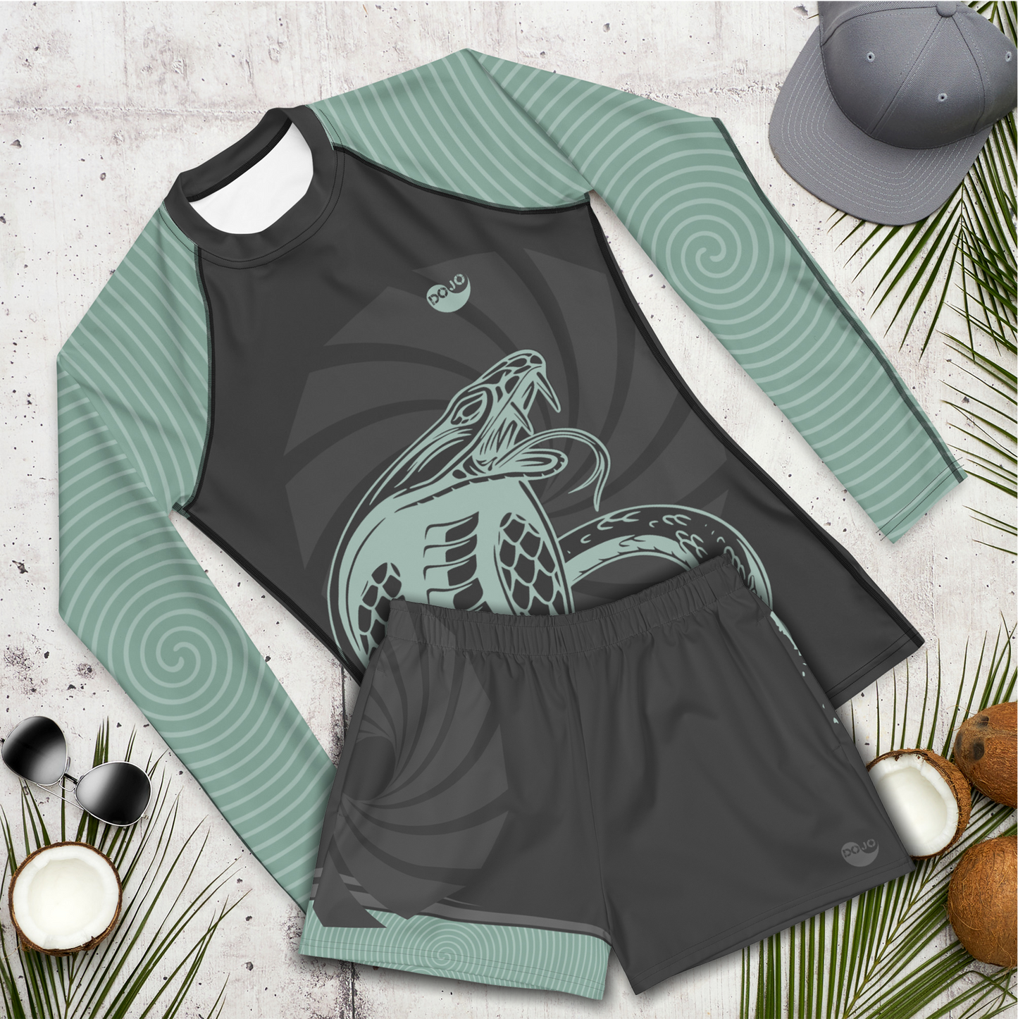 DOJO Yin - Snake Rash Guard