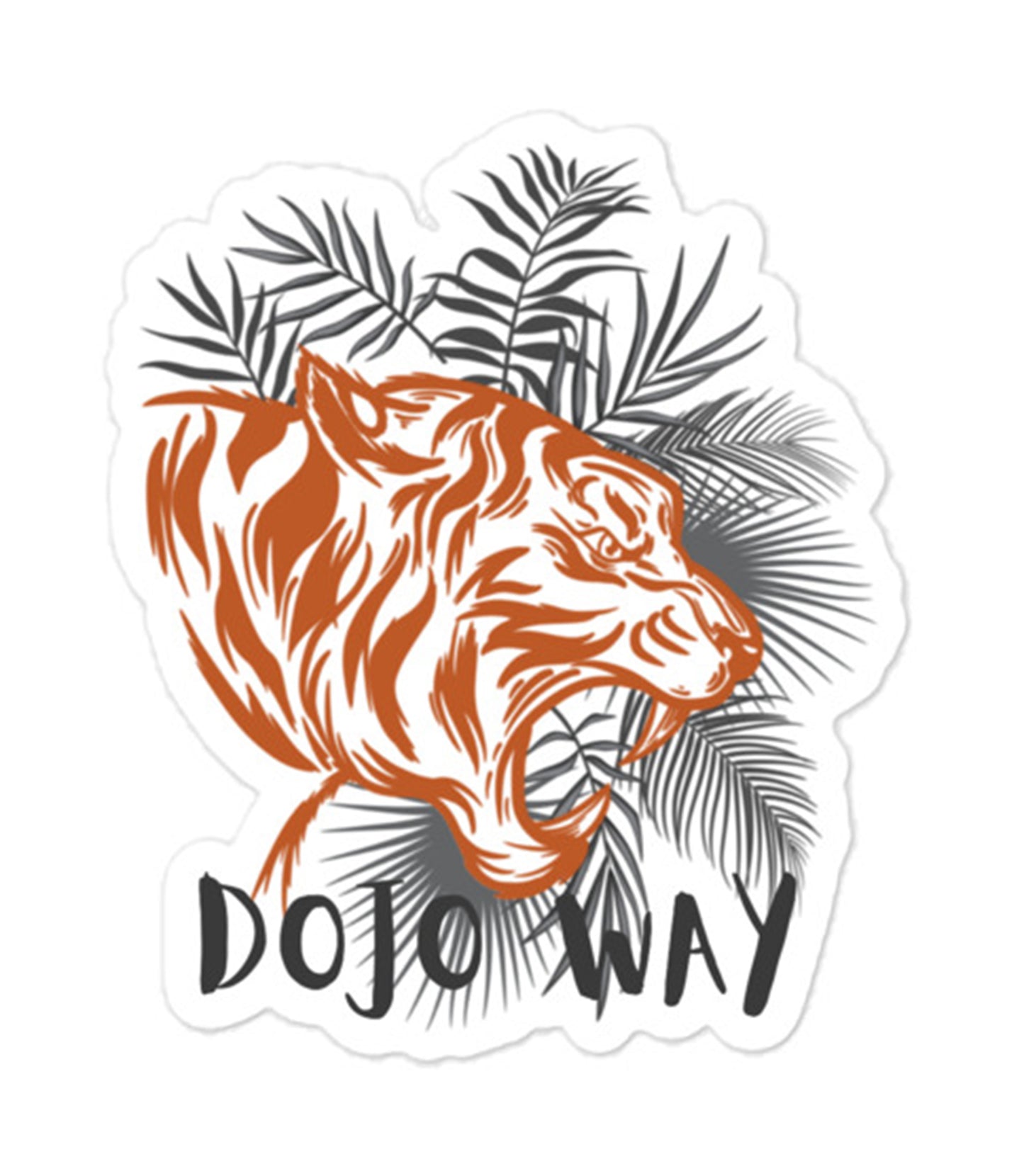 DOJO Way - Tiger Sticker