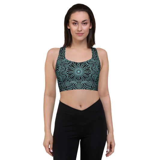 DOJO Yin - Mandala Sports Top (Acqua)