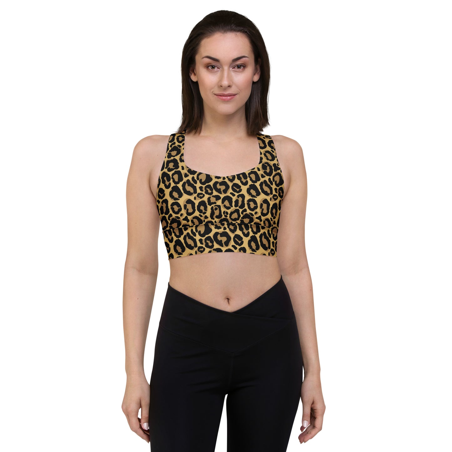 DOJO Yin - Leopard Print Sports Top