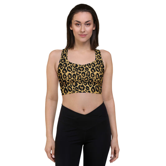 DOJO Yin - Leopard Print Sports Top