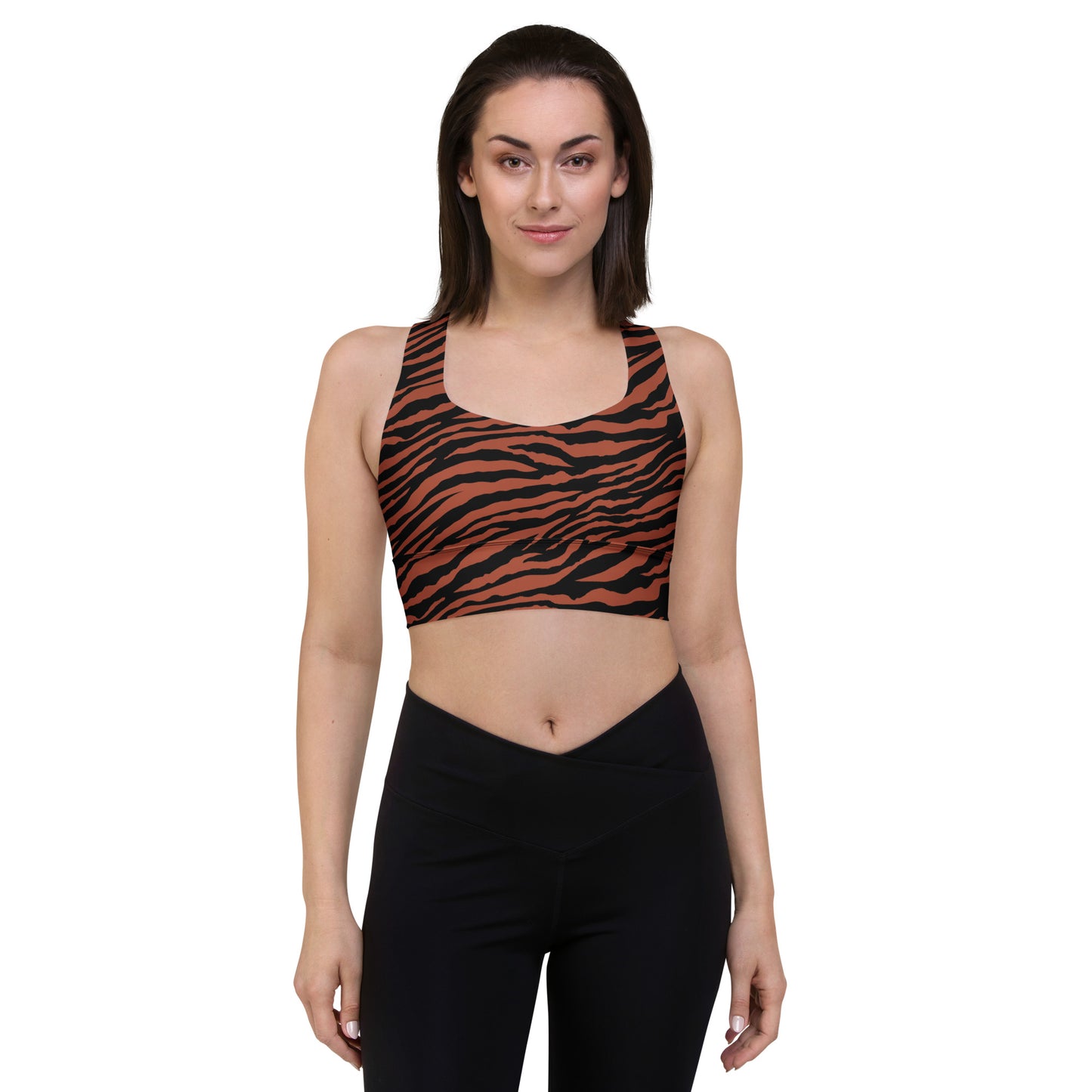 DOJO Yin - Tiger Print Sports Top