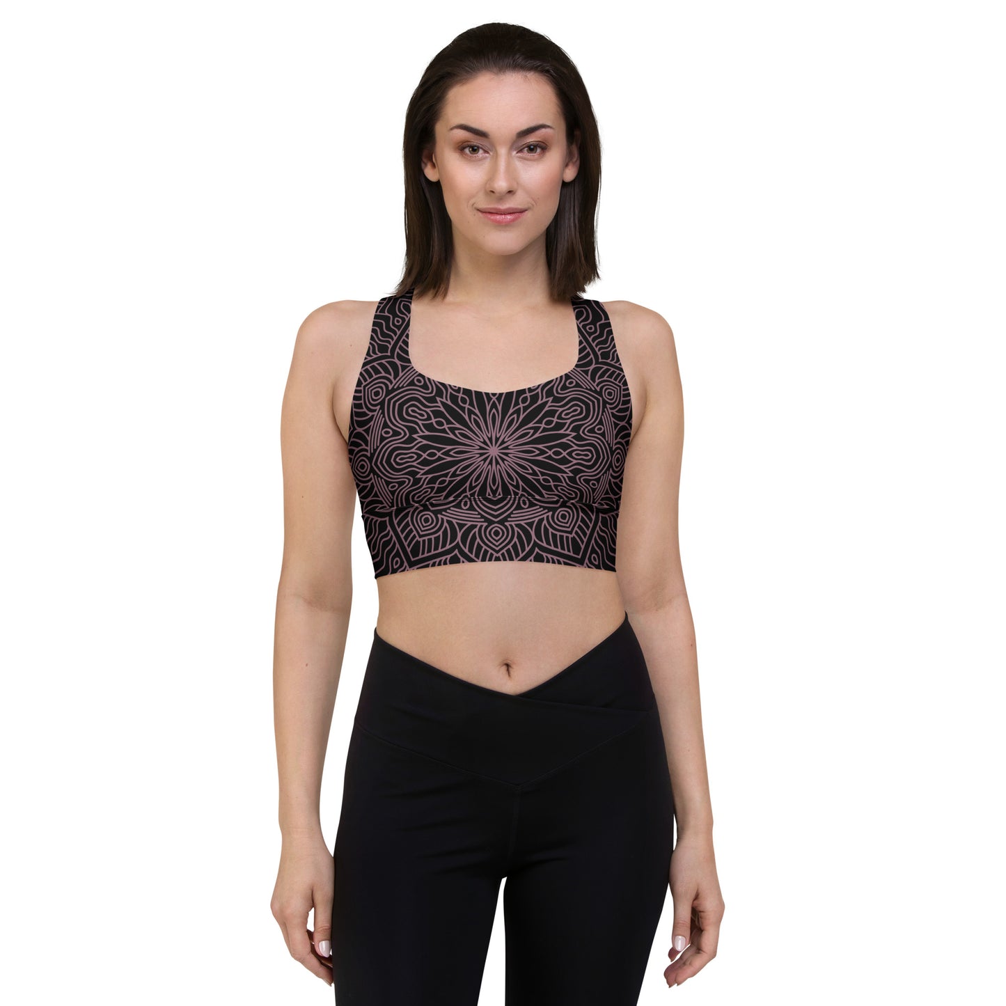 DOJO Yin - Mandala Sports Top (Rose)