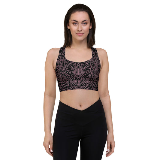 DOJO Yin - Mandala Sports Top (Rose)