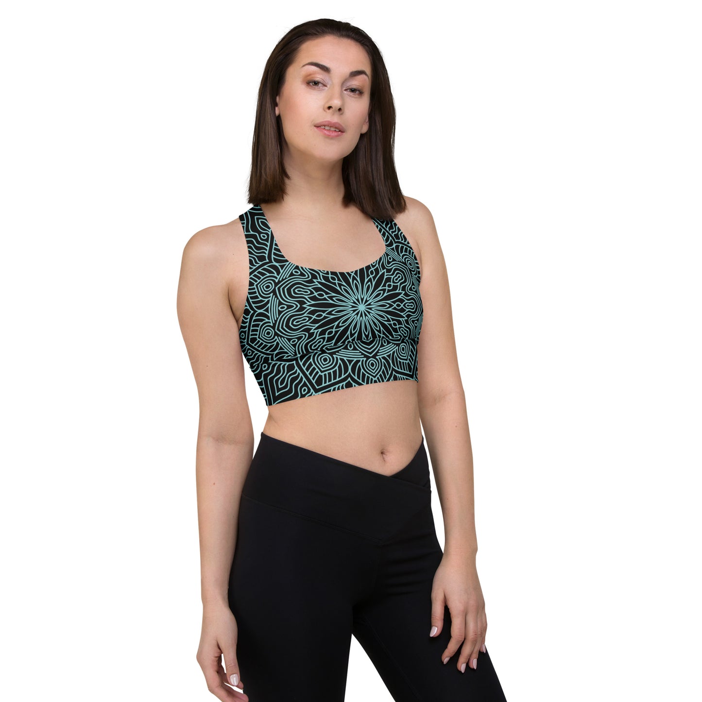 DOJO Yin - Mandala Sports Top (Acqua)