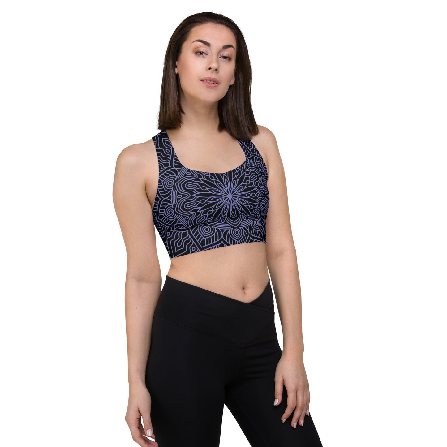 DOJO Yin - Mandala Sports Top (Violet)