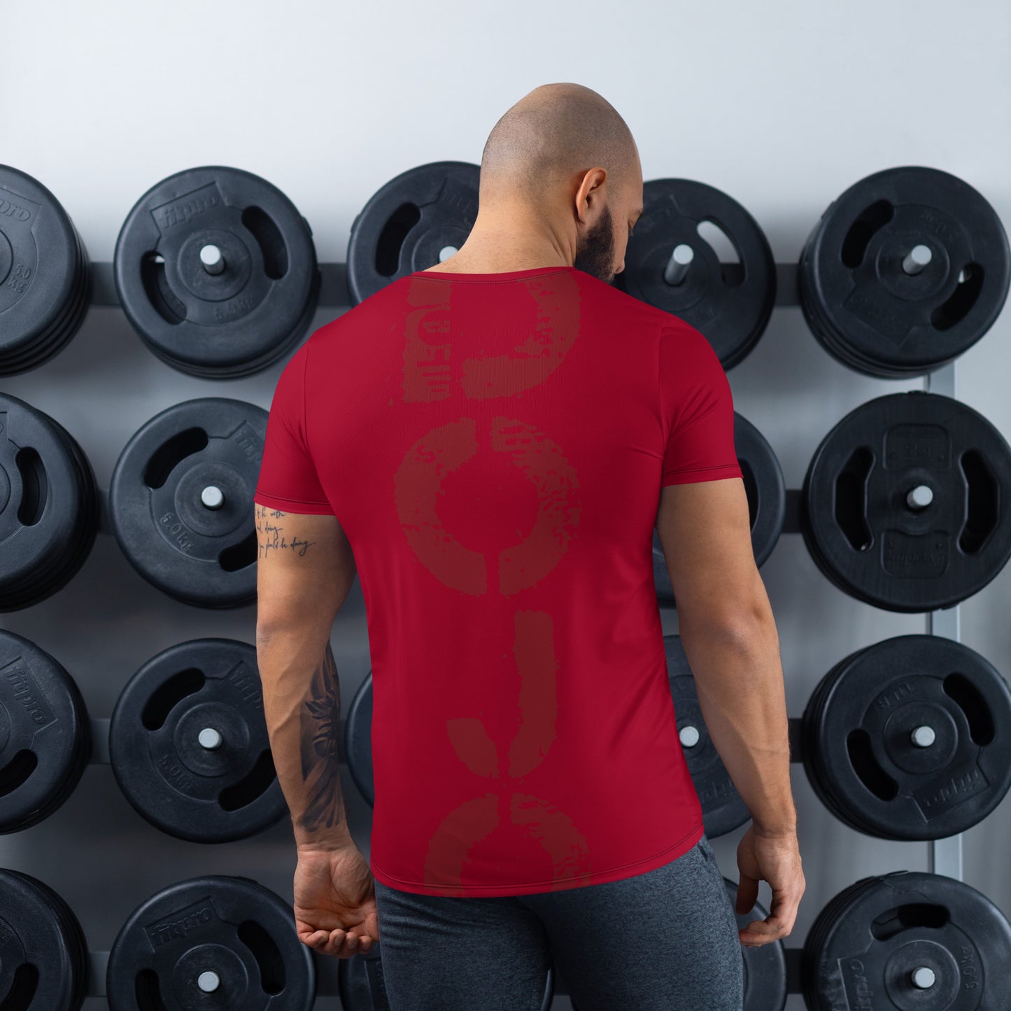 DOJO Yang - Wave Athletic T-shirt (Red)