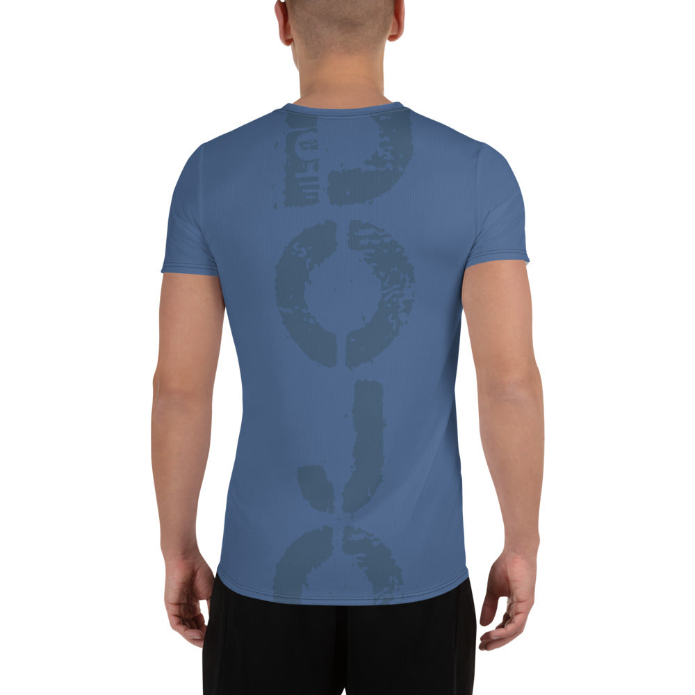 DOJO Yang - Wave Athletic T-shirt (Dark Blue)