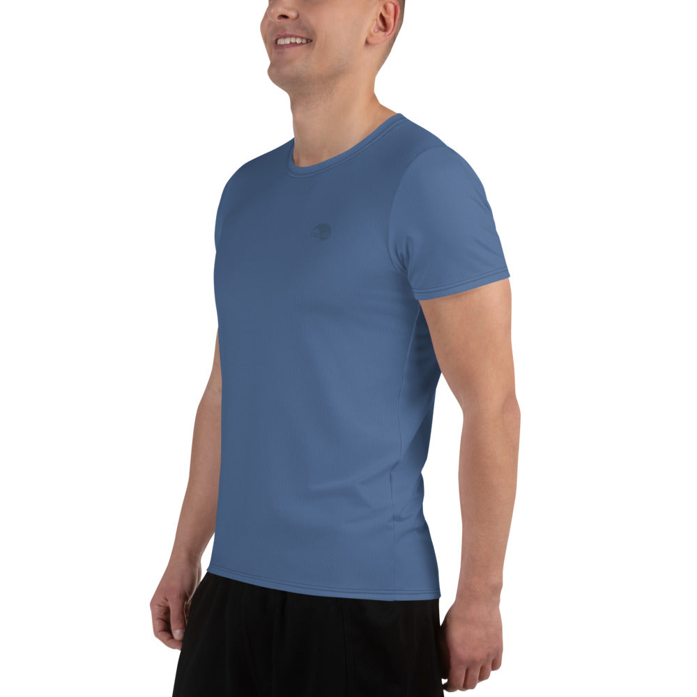 DOJO Yang - Wave Athletic T-shirt (Dark Blue)