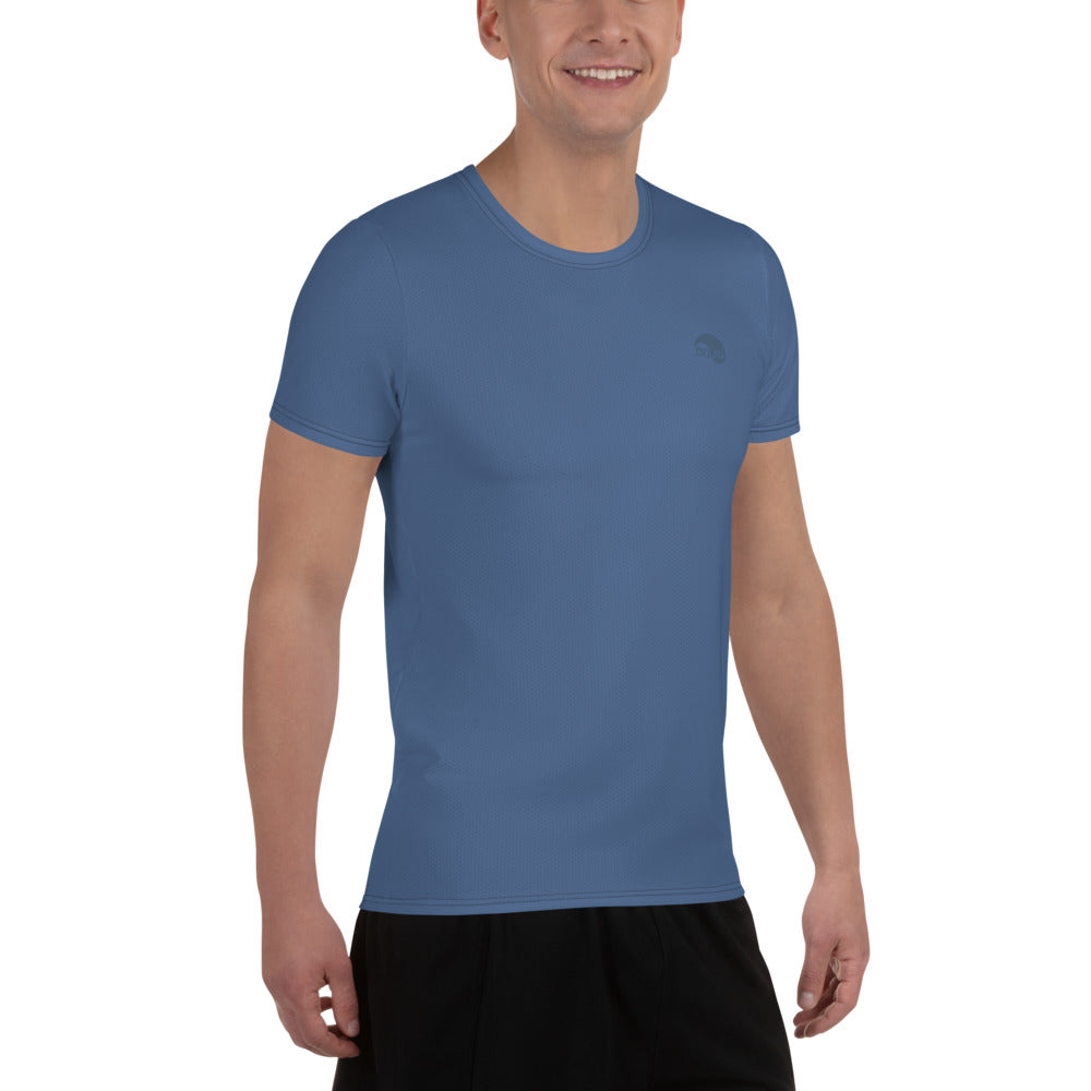 DOJO Yang - Wave Athletic T-shirt (Dark Blue)