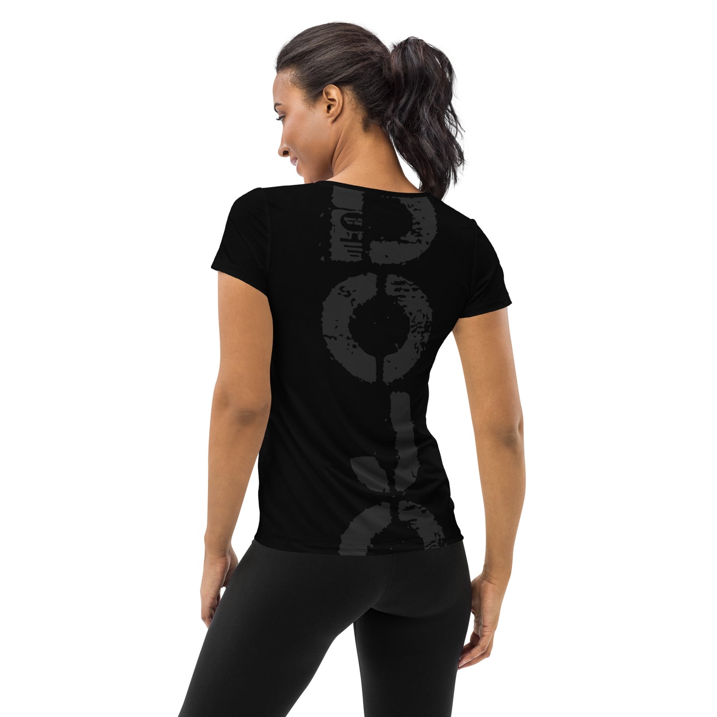 DOJO Yin - Wave Athletic T-shirt (Black)