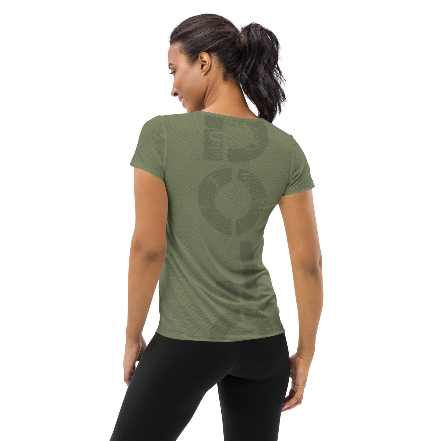 DOJO Yin - Wave Athletic T-shirt (Militar Green)