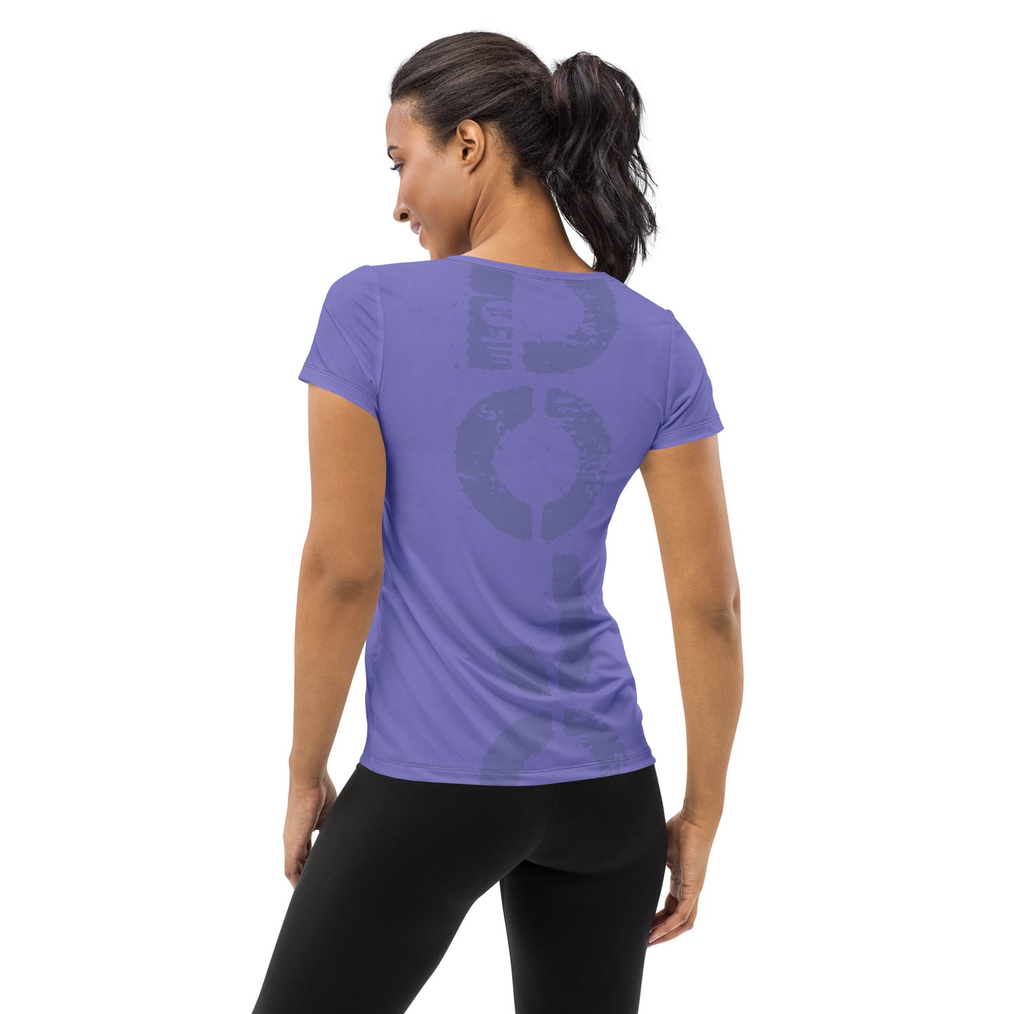 DOJO Yin - Wave Athletic T-shirt (Purple)