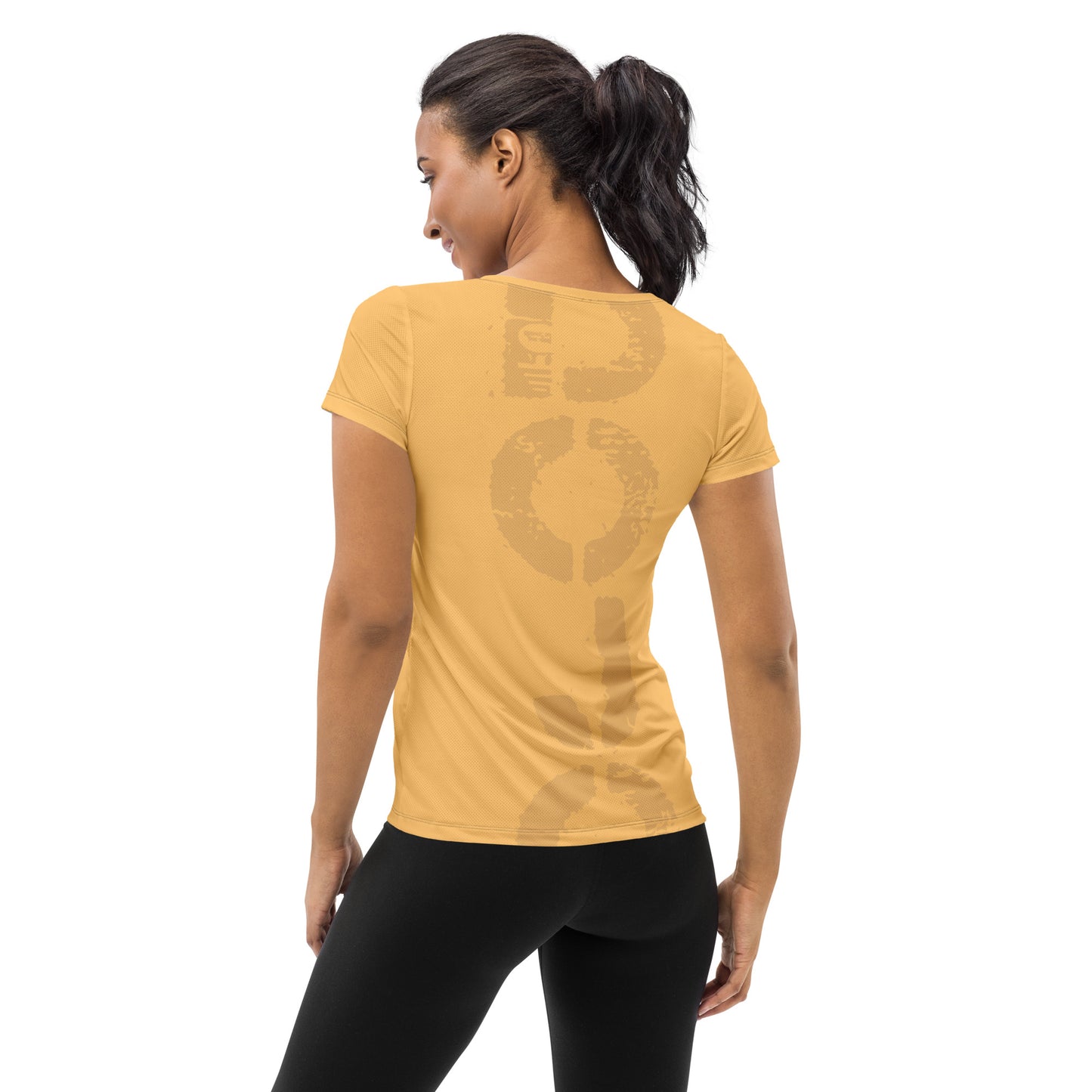 DOJO Yin - Wave Athletic T-shirt (Yellow)