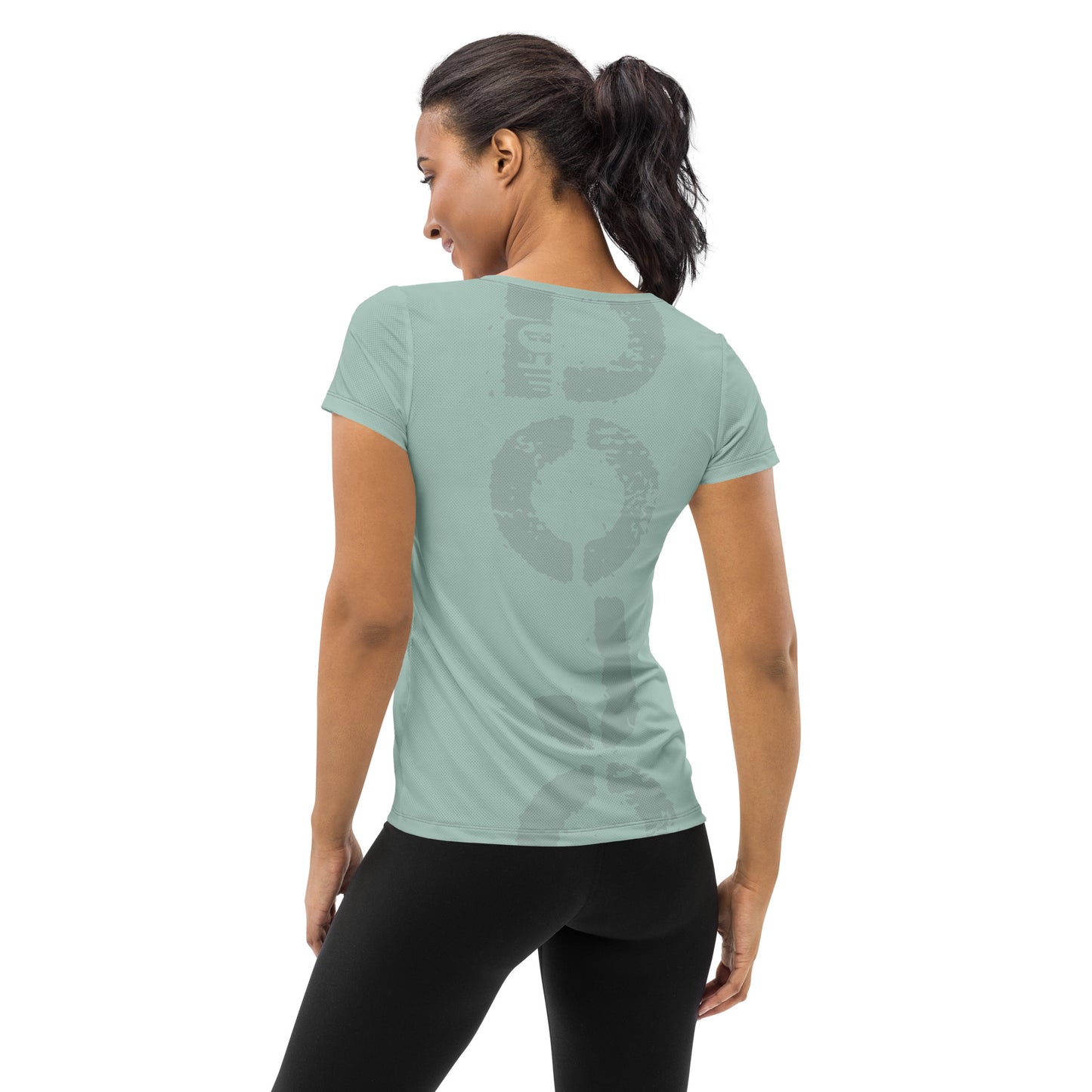 DOJO Yin - Wave Athletic T-shirt (Light Green)