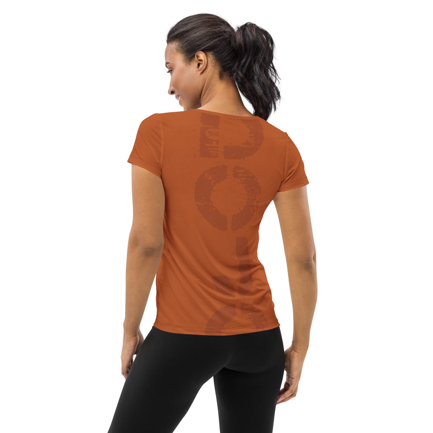 DOJO Yin - Wave Athletic T-shirt (Orange)