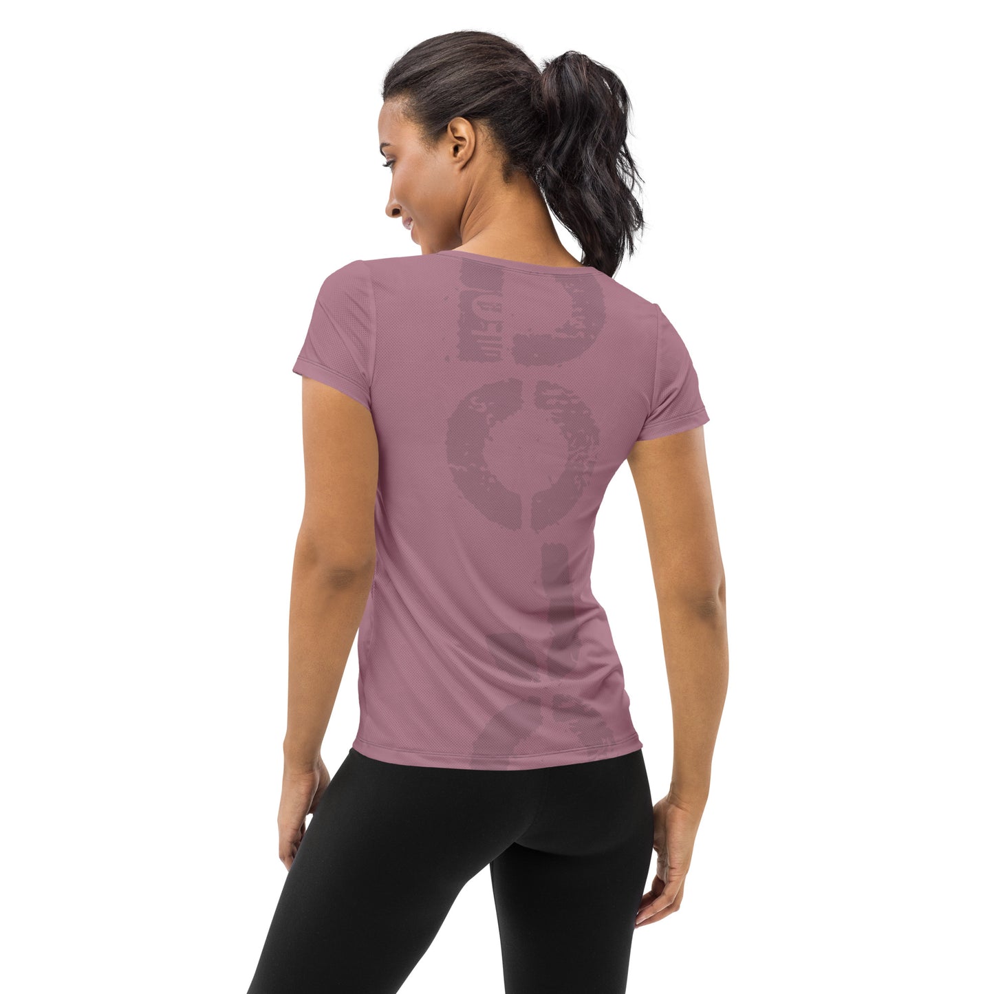 DOJO Yin - Wave Athletic T-shirt (Rose)