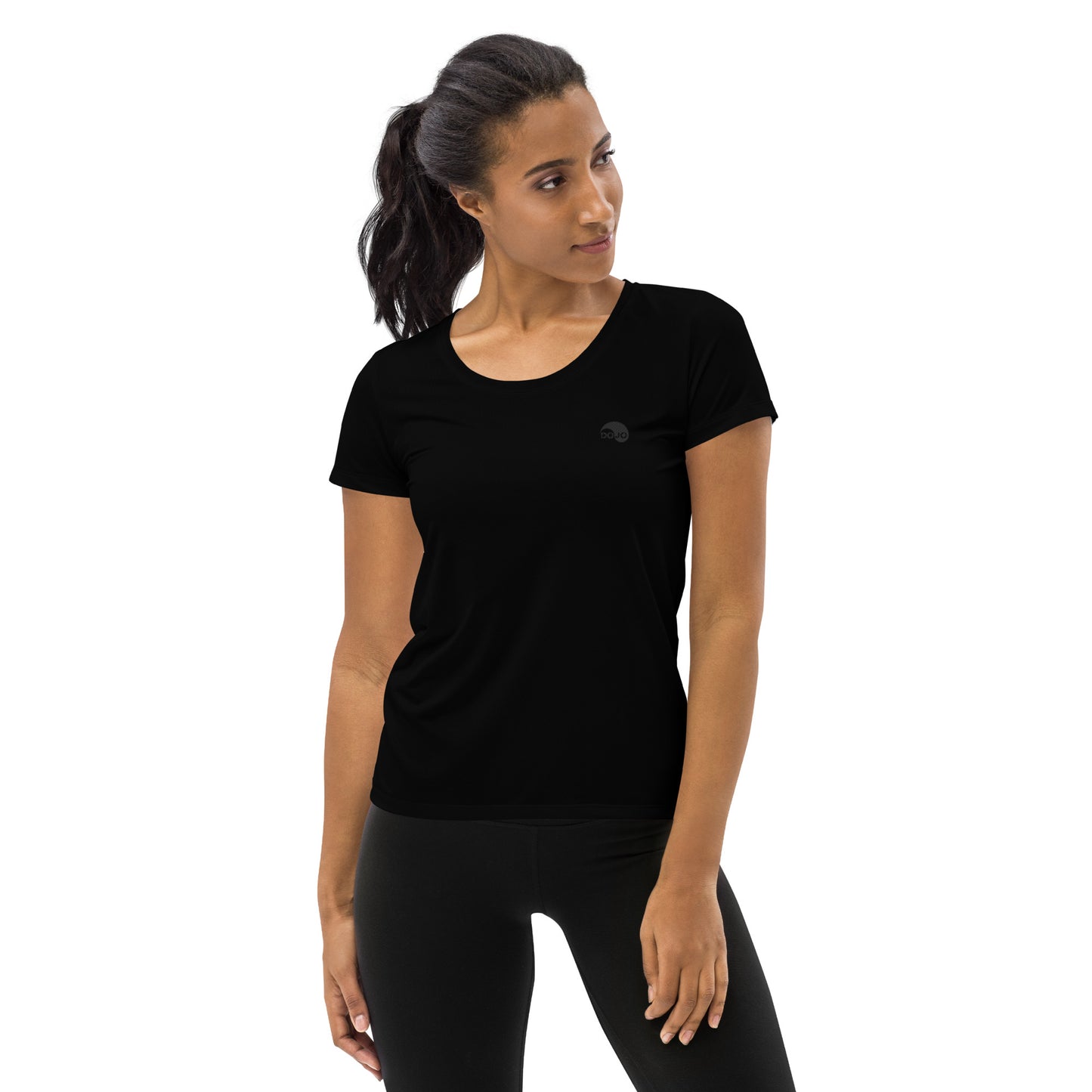 DOJO Yin - Wave Athletic T-shirt (Black)