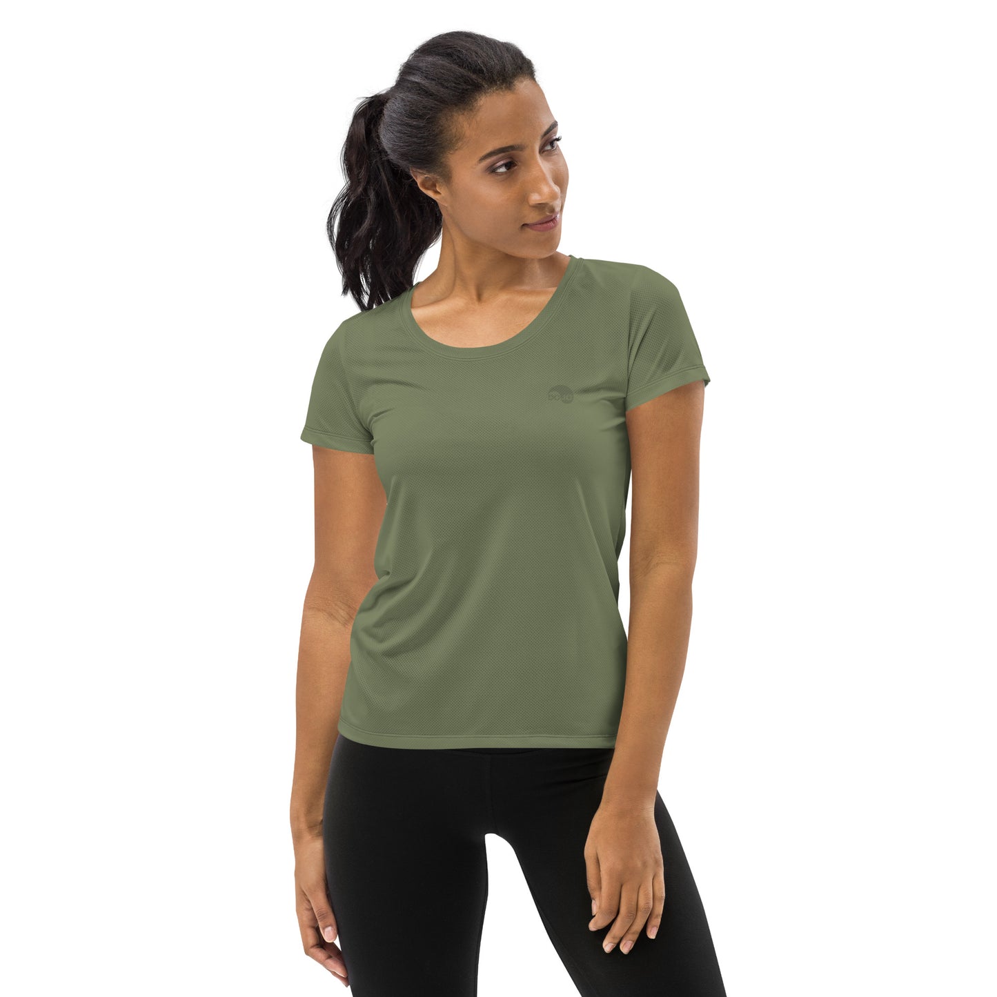 DOJO Yin - Wave Athletic T-shirt (Militar Green)