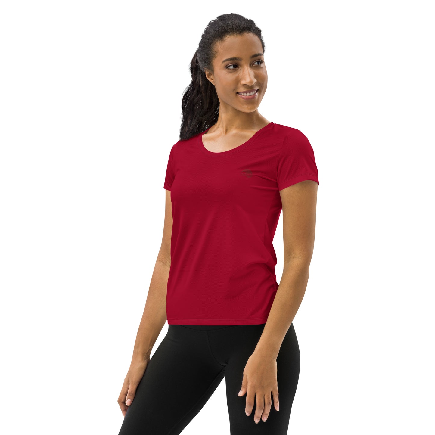 DOJO Yin - Wave Athletic T-shirt (Red)