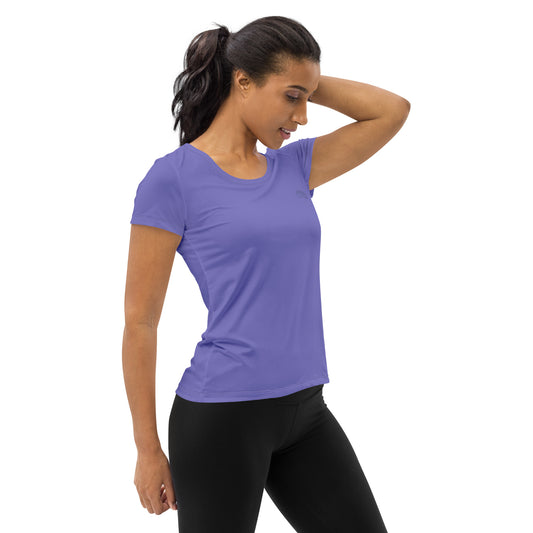 DOJO Yin - Wave Athletic T-shirt (Purple)