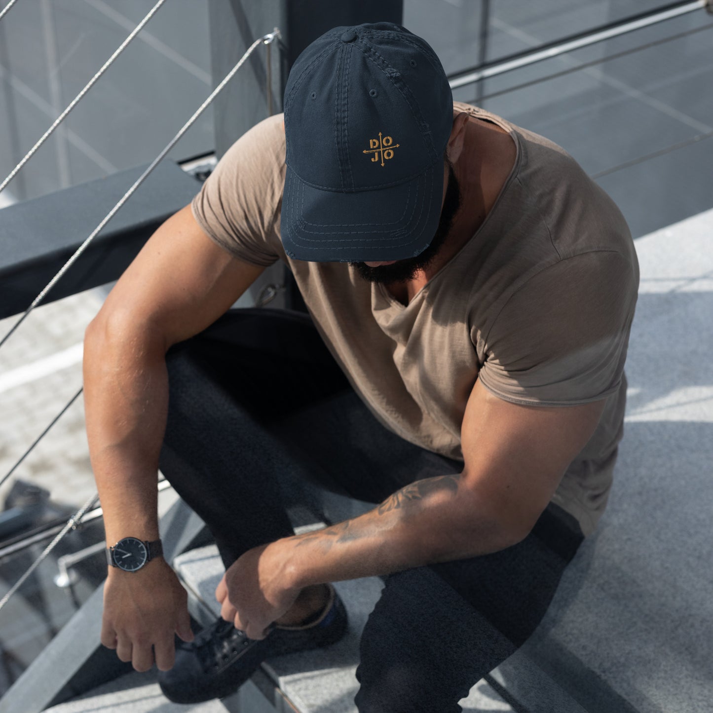 DOJO - Distressed Dad Cap