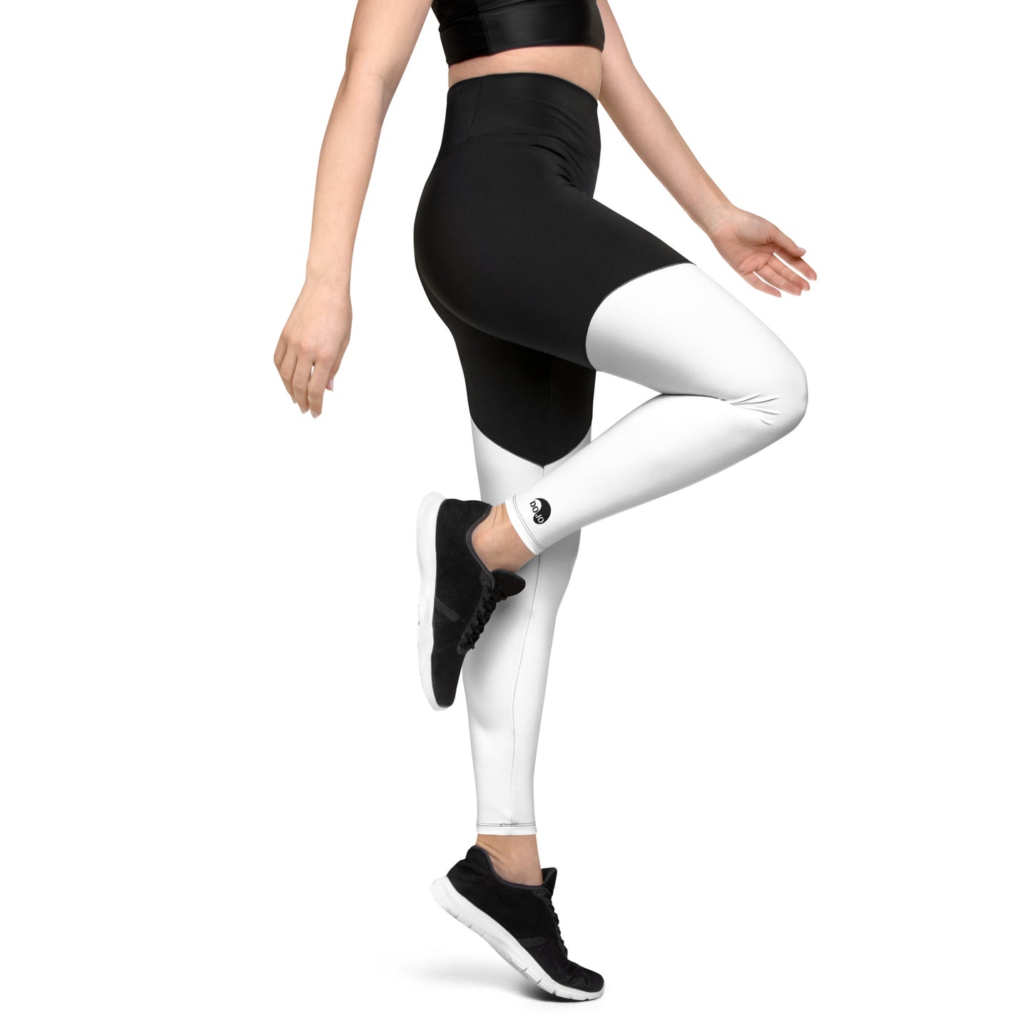 DOJO Yin - Minimalist Wave Sports Leggings