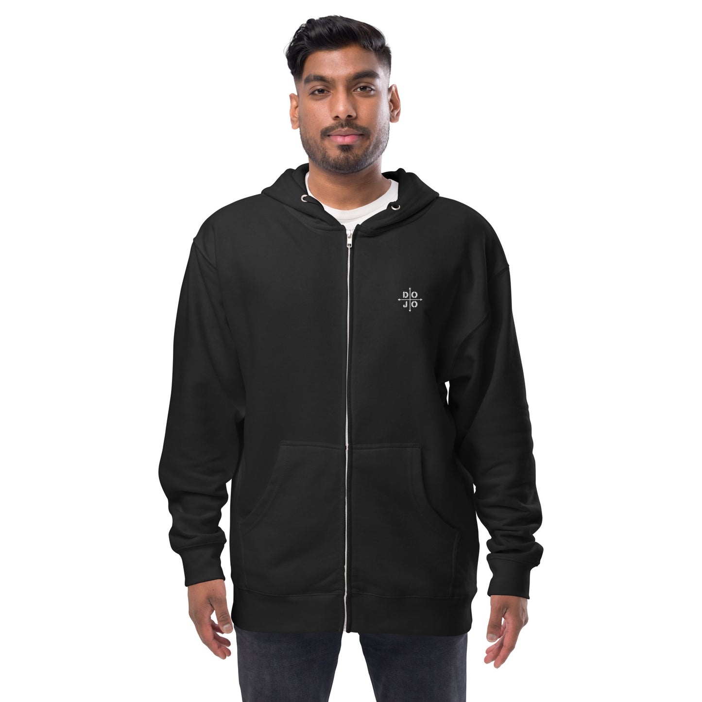 DOJO Uni - Embroidered Guide Zip Up Hoodie