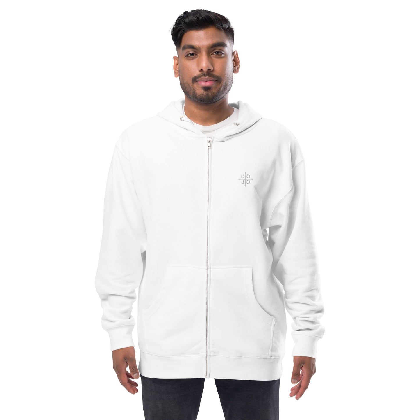 DOJO Uni - Embroidered Guide Zip Up Hoodie