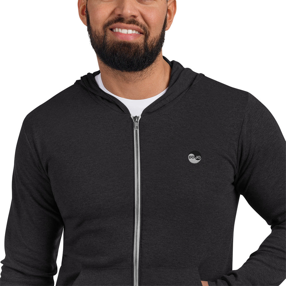 DOJO Uni - Wave Lightweight Zip Up Hoodie