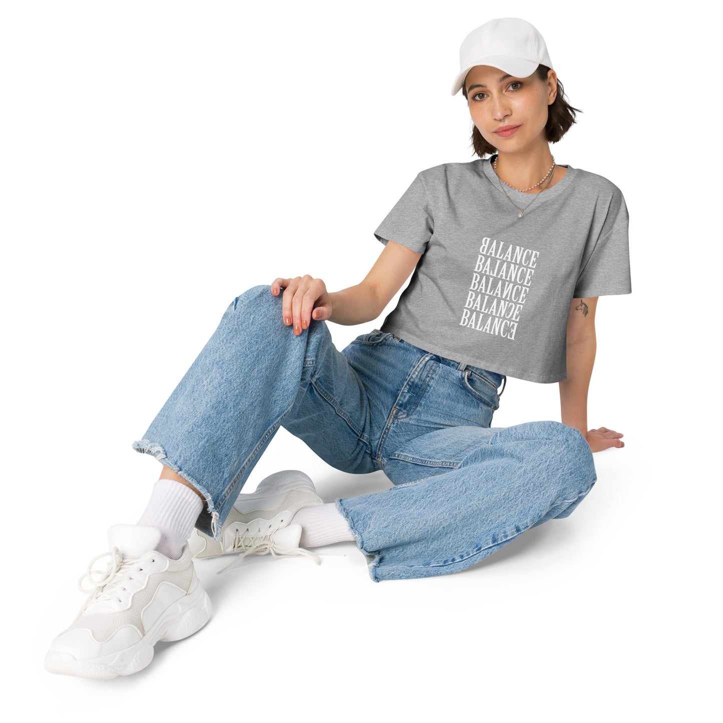 DOJO Yin - Balance Crop Tee