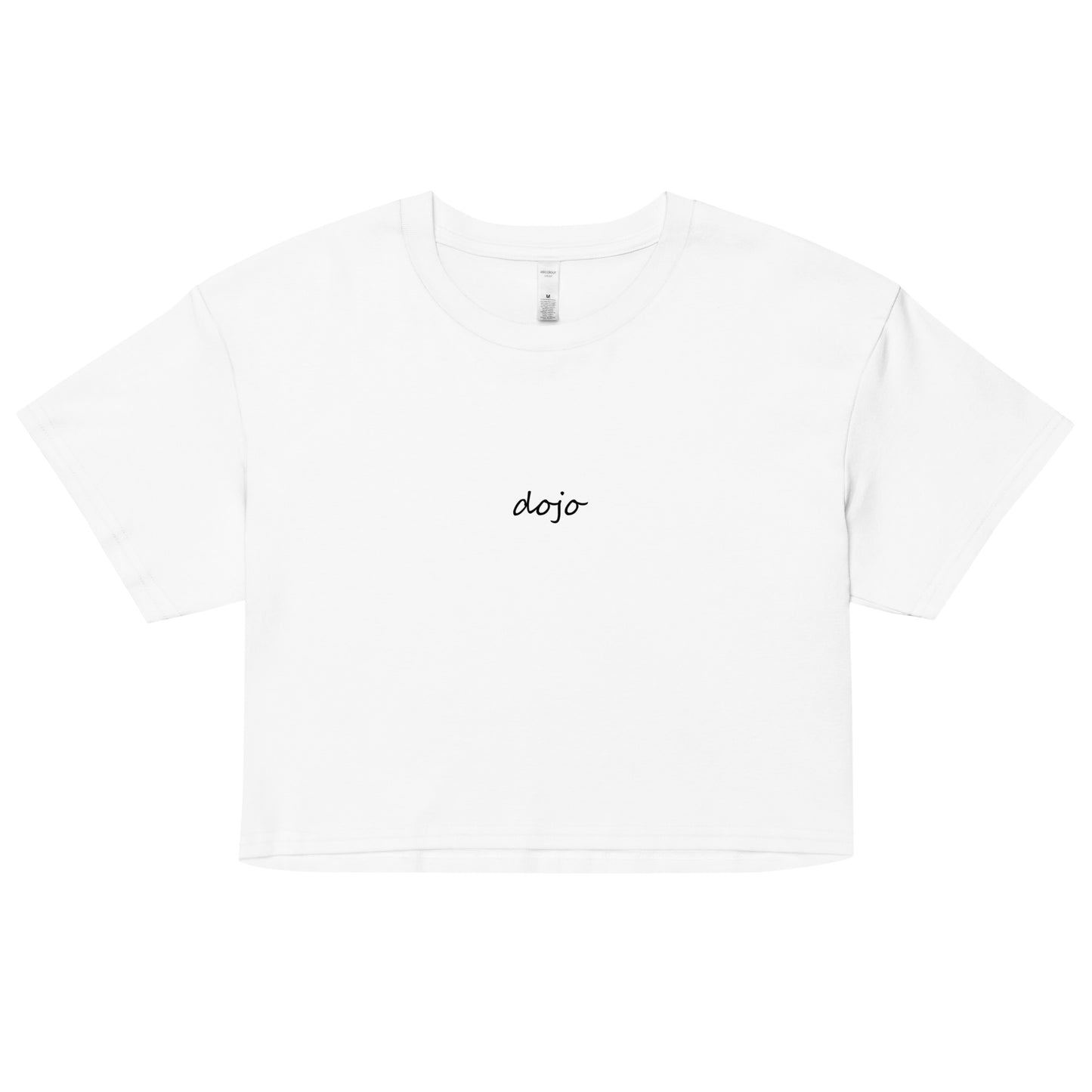 DOJO Yin - Script Crop Tee