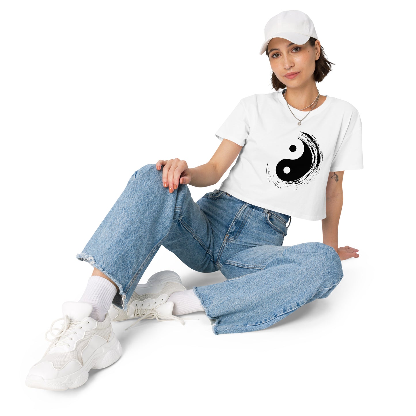 DOJO Yin - Koi Crop Tee