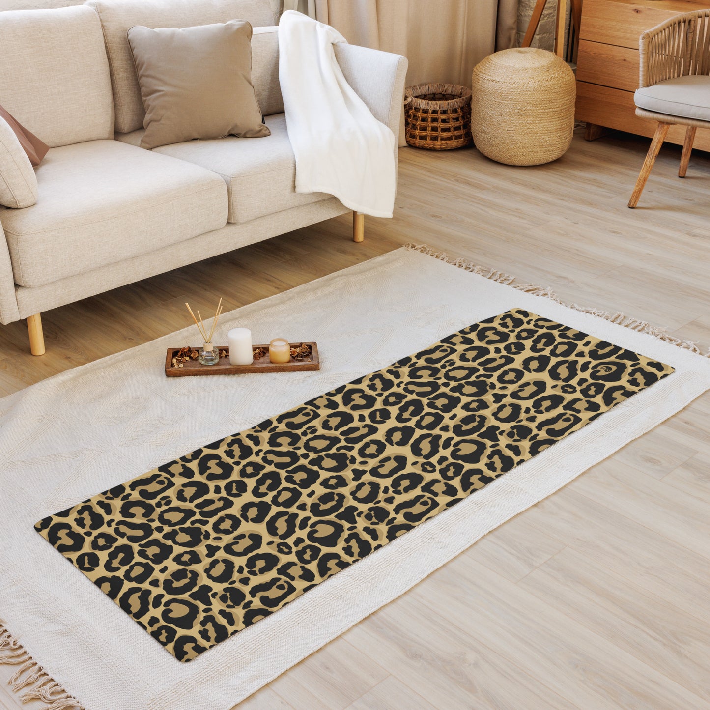 DOJO - Leopard Print Yoga Mat