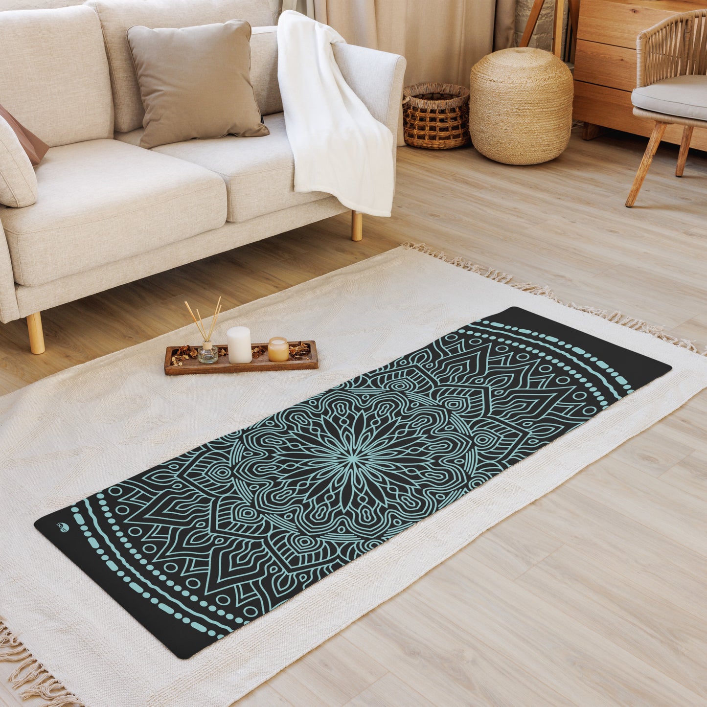 DOJO - Mandala Yoga Mat (Acqua)