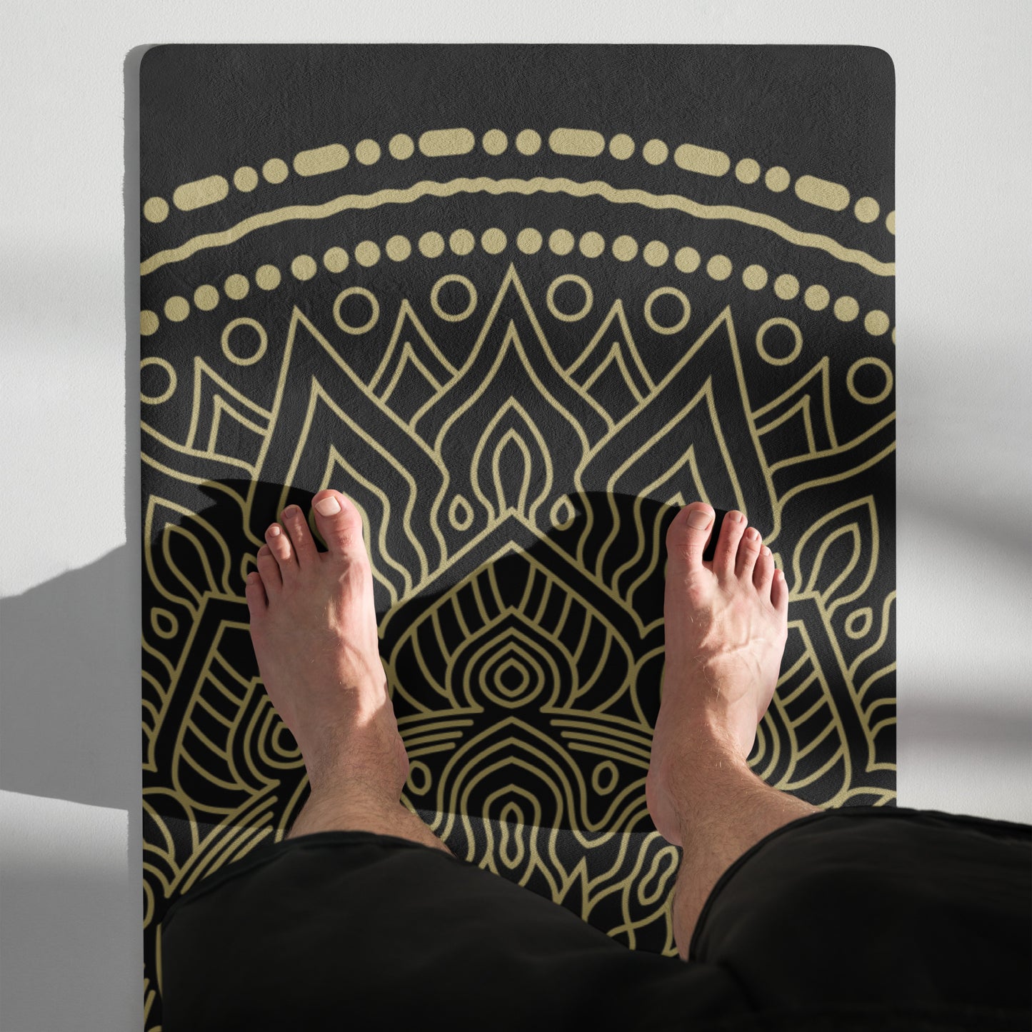 DOJO - Mandala Yoga Mat (Gold)