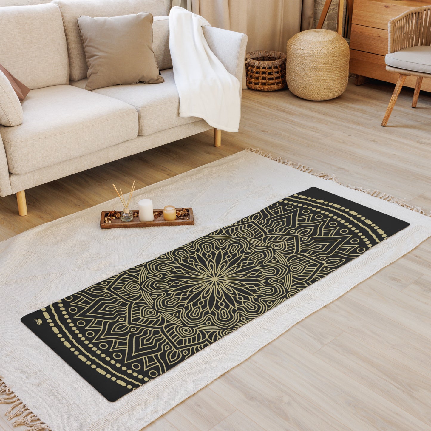 DOJO - Mandala Yoga Mat (Gold)