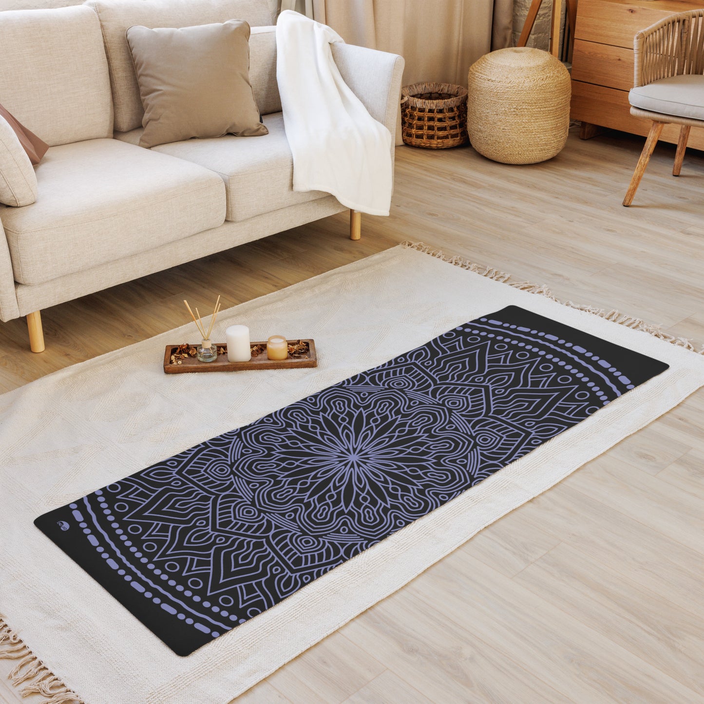 DOJO - Mandala Yoga Mat (Violet)