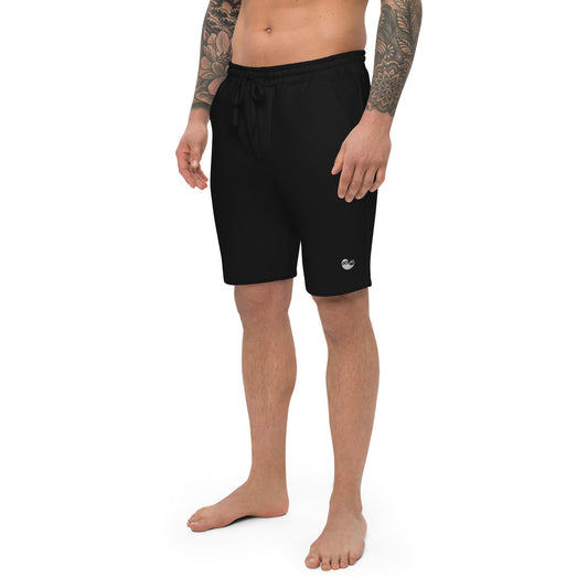 DOJO Yang - Embroidered Wave Fleece Shorts