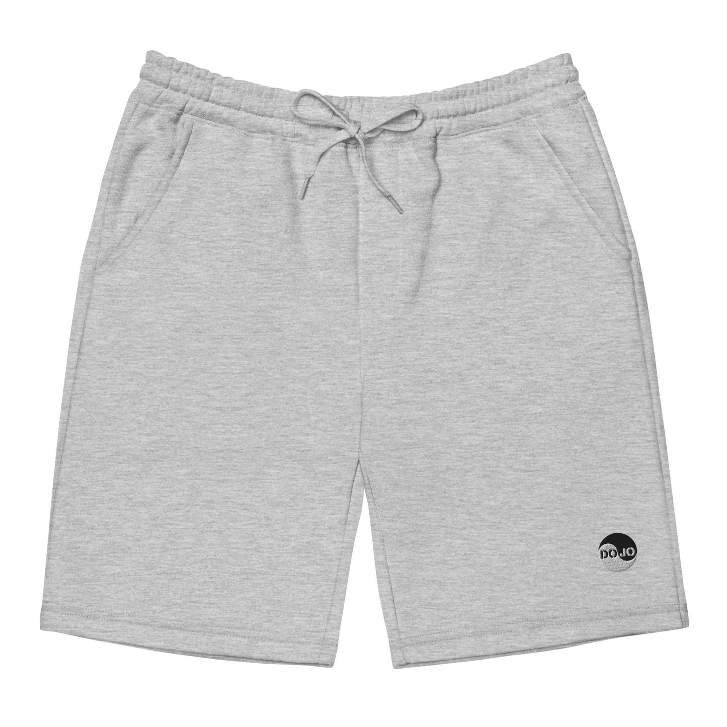 DOJO Yang - Embroidered Wave Fleece Shorts